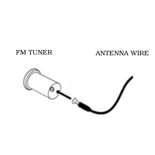 Denon DAB/FM Aerial Antenna Wire 00D3950026005