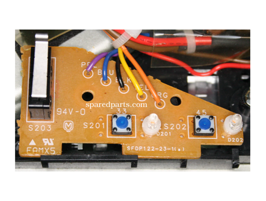 Technics 33 45 RPM Switch EVQQS204B