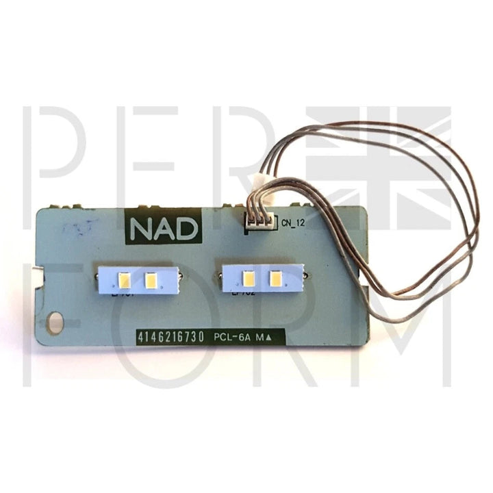 NAD Display Lamps (LED Upgrade) 701, 705, 712, 5420, 5425 PCB