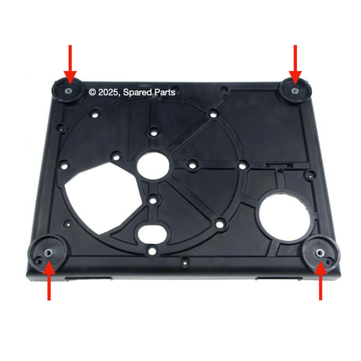 Technics Screw-In nut for Base Foot SL-1200 SL-1210