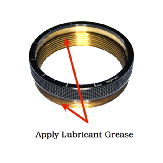 Technics helicoid tonearm height mechanism grease SL-1200 SL-1210