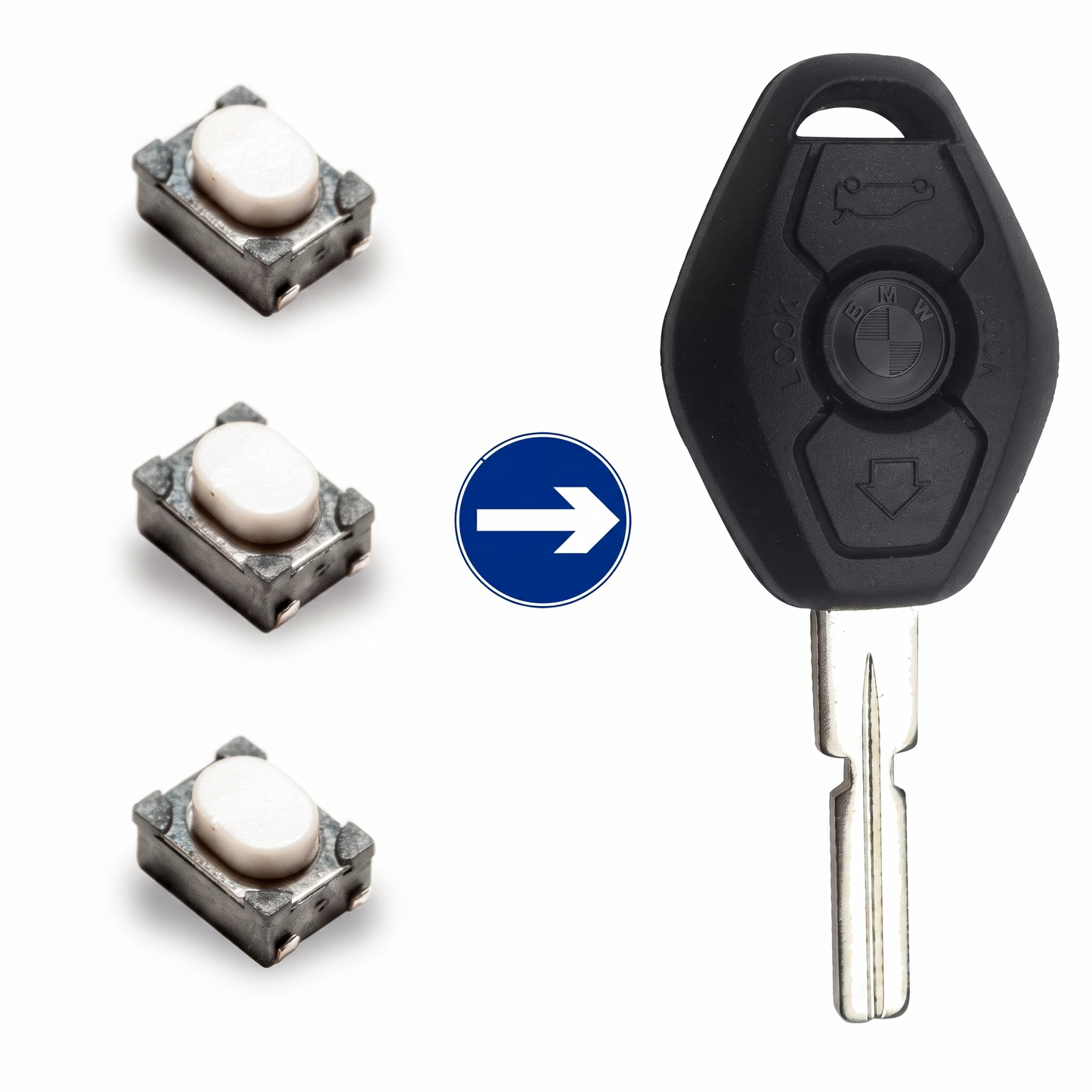 BMW Remote Key Button Switch