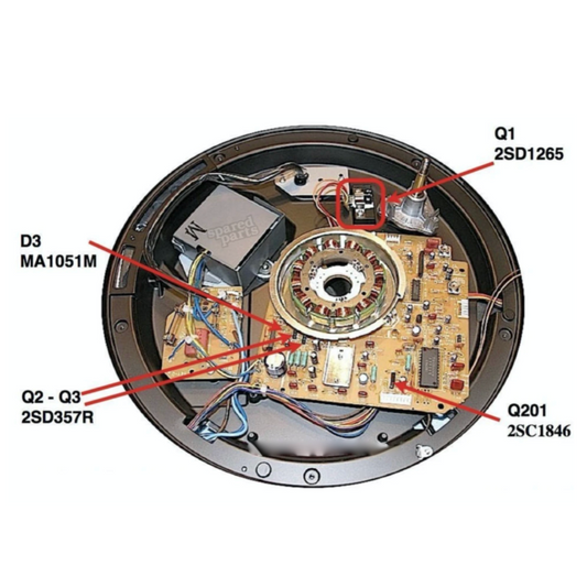 Technics SL-1200 SL-1210 Power Regulation Kit
