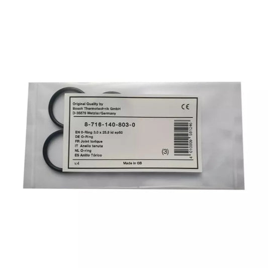 Worcester Bosch O-Ring Seal 3 x 25.5 (87161408030)