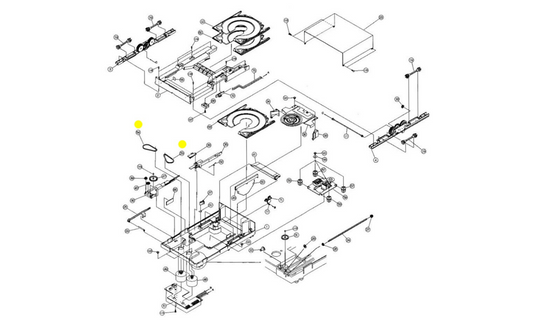 DENON UD-M50 CD Belt Kit 9480036404 9480036501