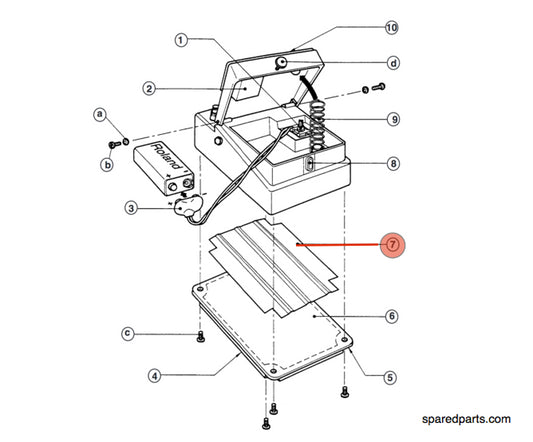 Boss Insulation Sheet G2167301 - Spared Parts UK
