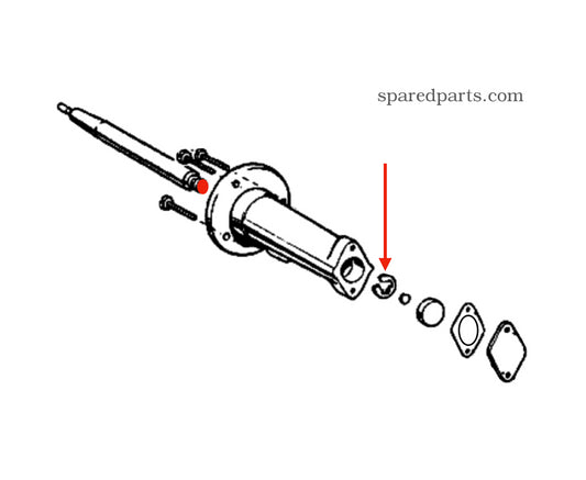 Garrard 301 401 Spindle Circlip