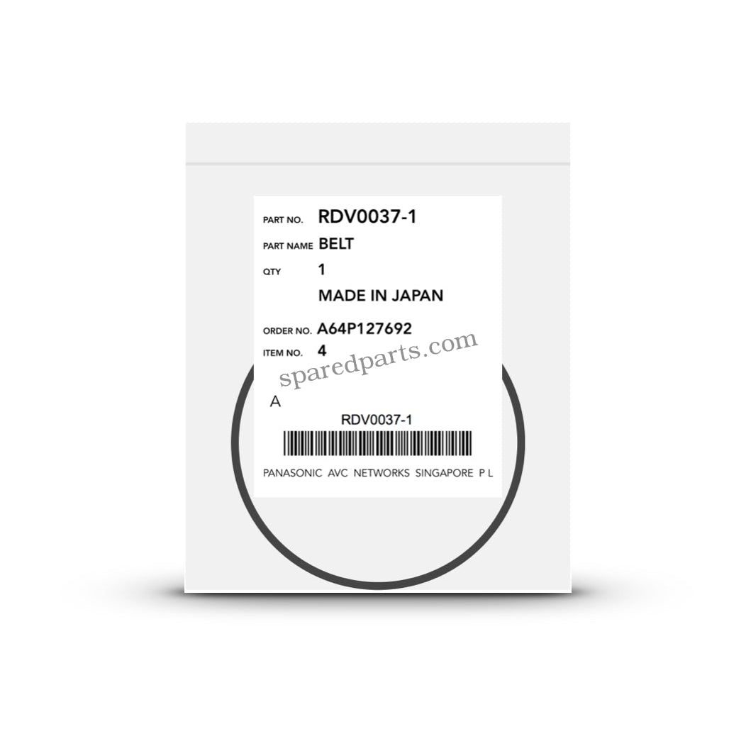 Panasonic Drive Belt, RDV0037, RDV0037-1