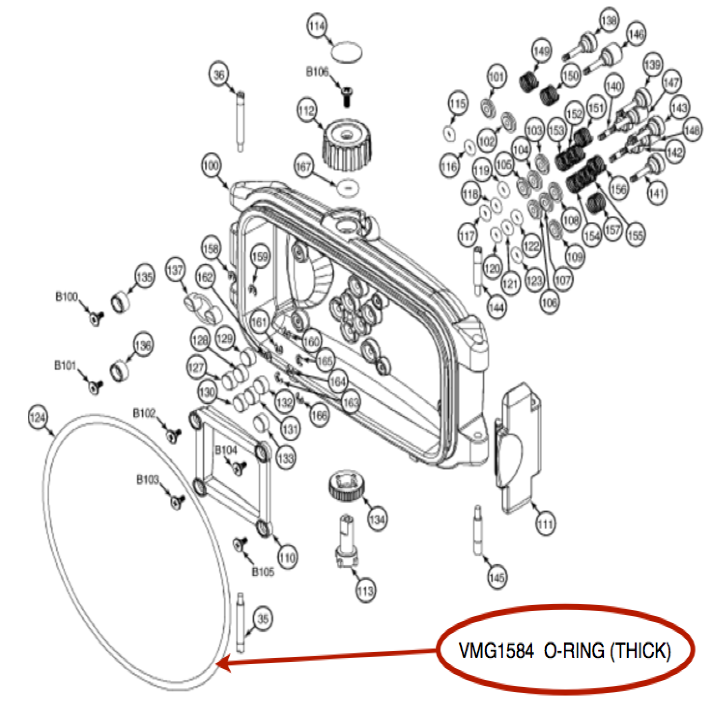 Panasonic O-Ring VMG1584