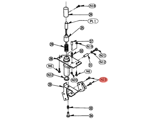 Technics Terminal Screw XSN2+10 XSN2+10FJ