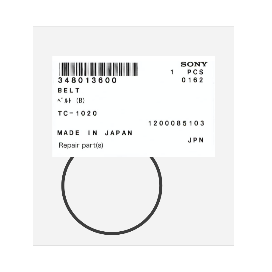 Sony Drive 348013600 Belt 3-480-136-00