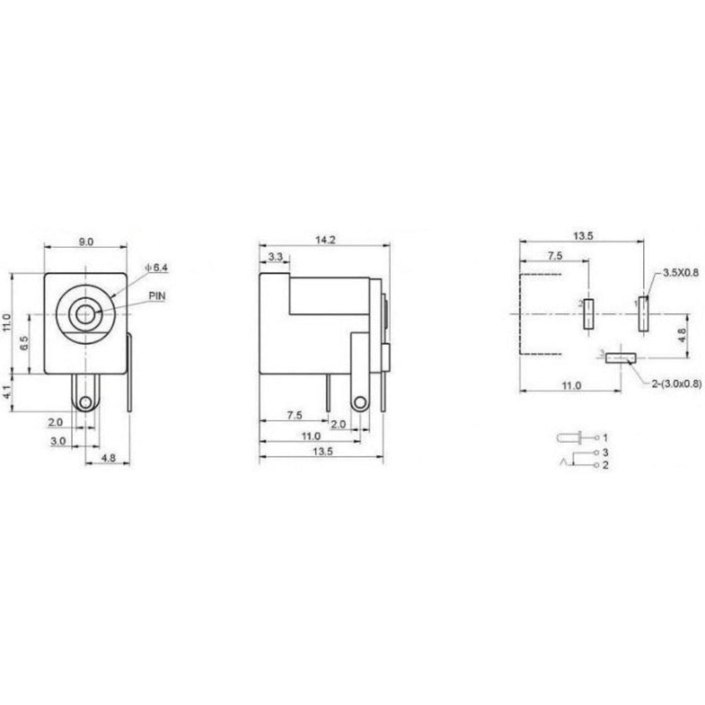 BOSS Pedal DC Jack 13449711 - Spared Parts UK