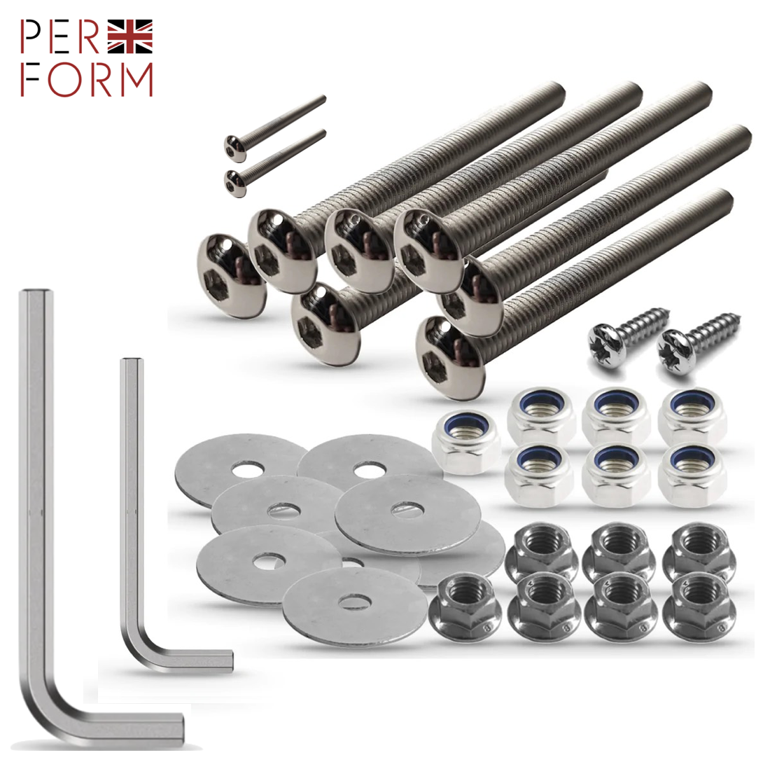 Linn LP12 Chassis Plate, Suspension, Motor, Nut Bolt Screw Washer Set