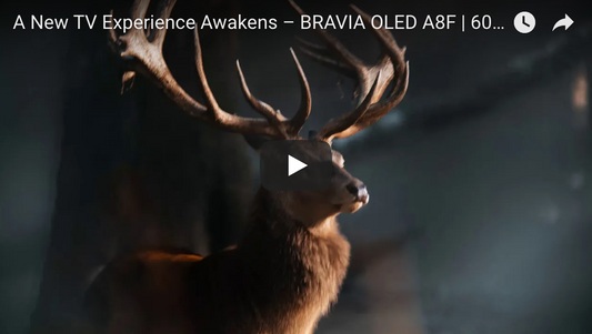 Sony BRAVIA OLED A8F When TV experience awakens.