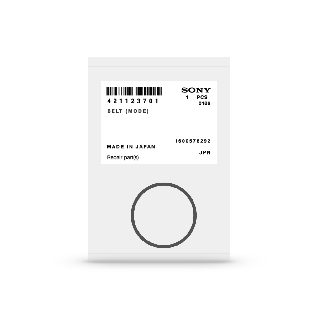 Sony 421123701 BELT (MODE) 4-211-237-01