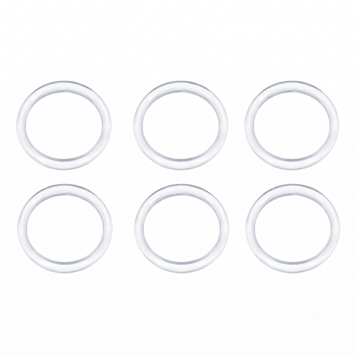 Bialetti Mukka Express Silicone Seals (6-Pack)