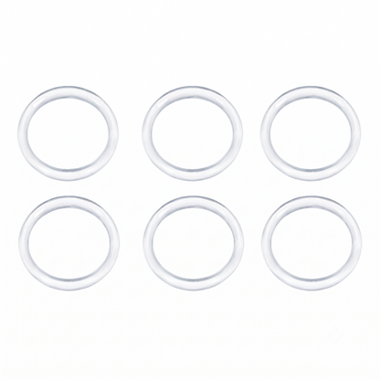 Bialetti Mukka Express Silicone Seals (6-Pack)