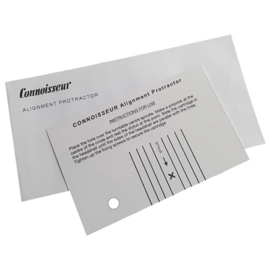 The Connoisseur Cartridge Alignment Protractor