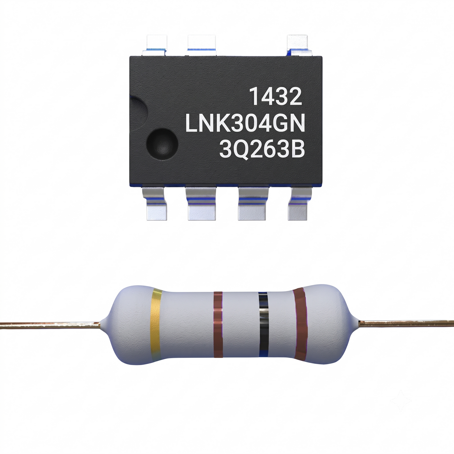 LNK304GN 100-ohm 3W Resistor Kit