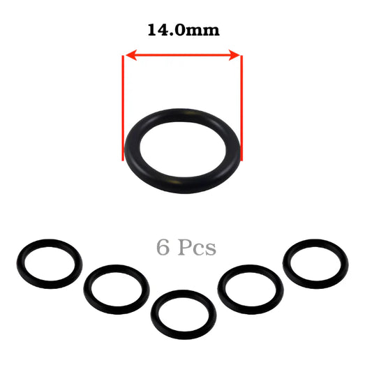 Nilfisk Alto Pressure Washer Lance / Nozzle O-Ring Seals (6 PCS)