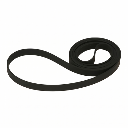 Black belt on a white background