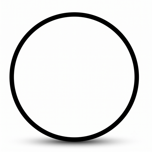 Black rubber O-ring seal for a Panasonic VMG1798 camera marine case on a plain white background.