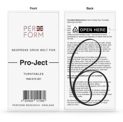 Pro-Ject Turntable Drive Belt (Standard)