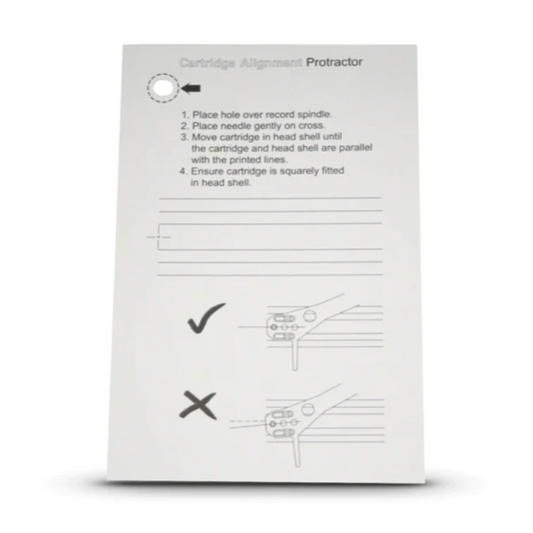 Rega Cartridge Alignment Protractor