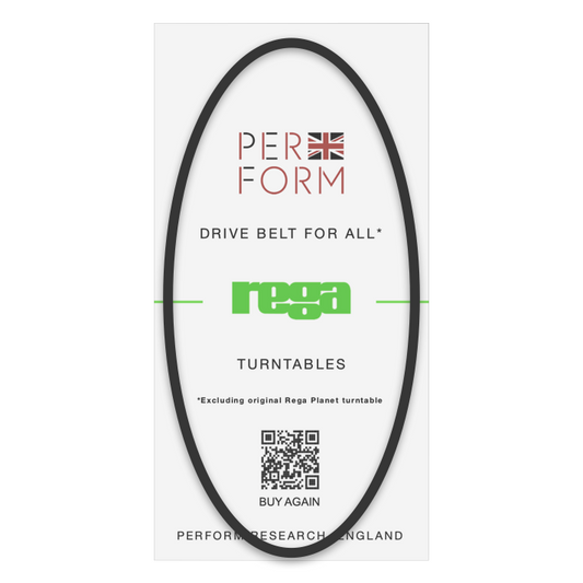 Rega Turntable Drive Belt (Standard) By Perform 0034966131133