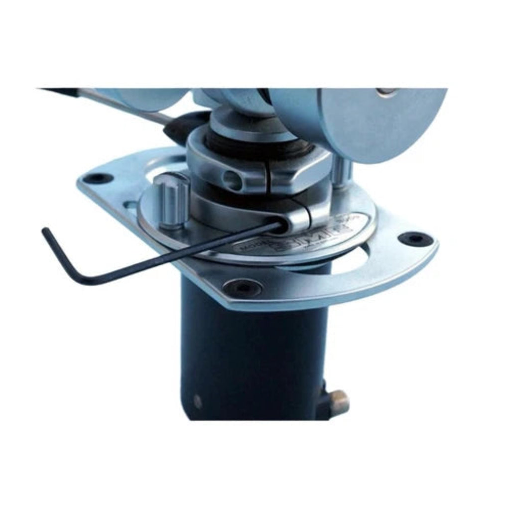 Close-up of a mechanical component on a white background