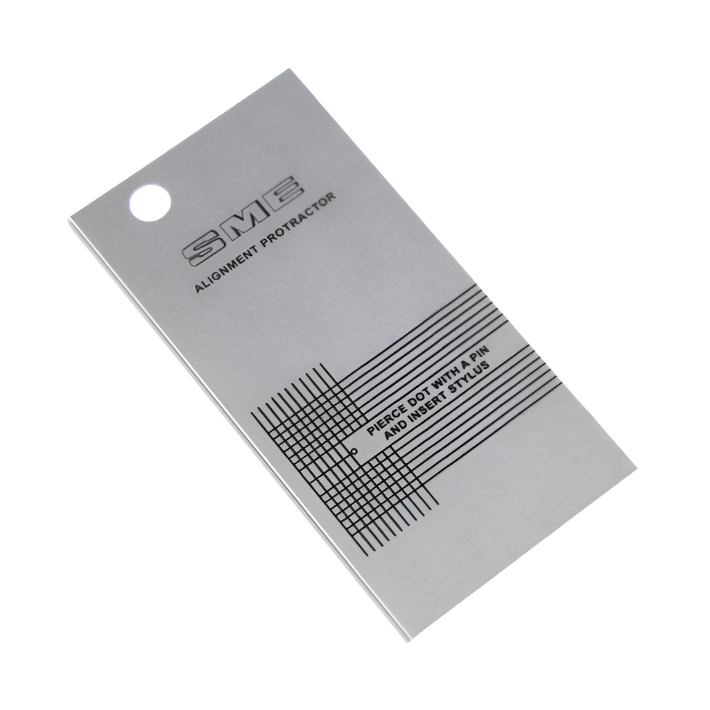 SME 3009, 3012 Series I/II/III Single Null Point Cartridge Alignment Protractor