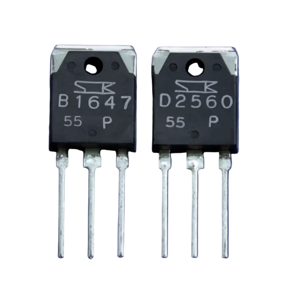 Sanken 2SB1647 + 2SD2560 Transistor TO-3P