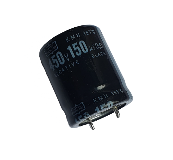 Nippon Chemi-Con 150uF 450V 105C Snap-In Capacitor