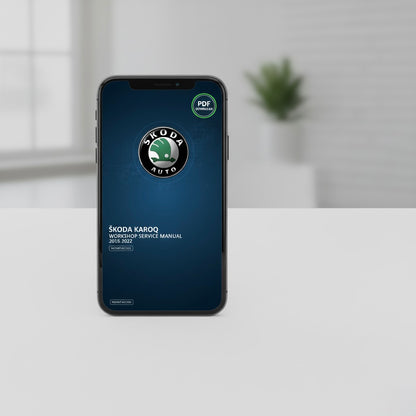 Skoda Karoq Workshop Service Manual 2018-2022
