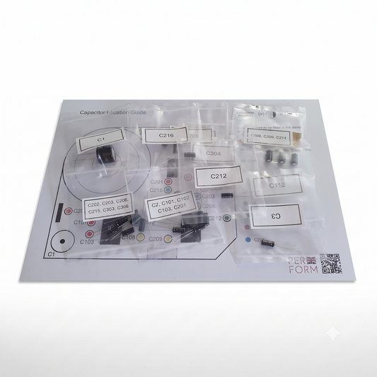 Technics SL-1200 / SL-1210 Turntable Capacitor Upgrade Kit