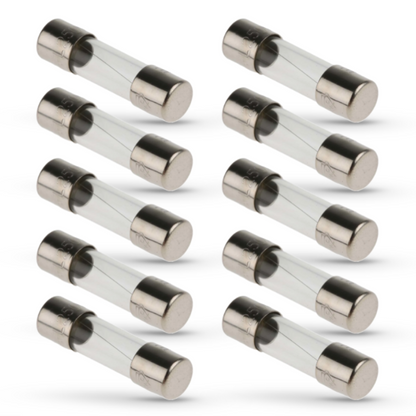 10 glass fuses