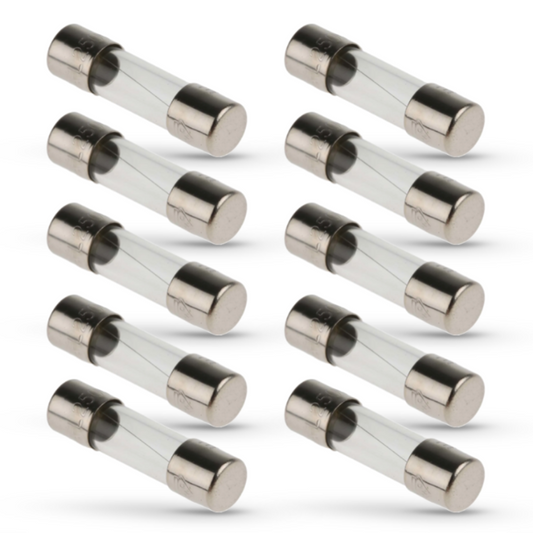 10 glass fuses