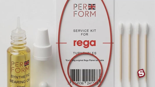 Rega Turntable Upgrade Kit | Red Silicone Drive Belt, Suspension Belt & Ceramic Bearing Oil Pack