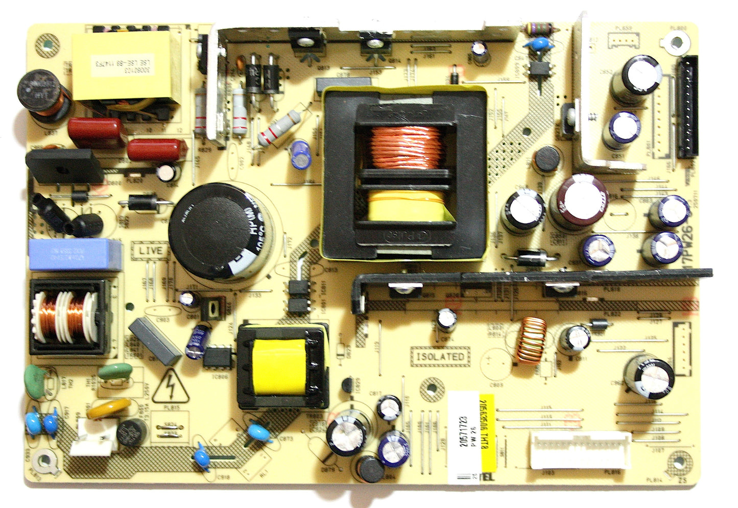 Toshiba 40BV702B Power Supply PCB 17PW26-5 23008411