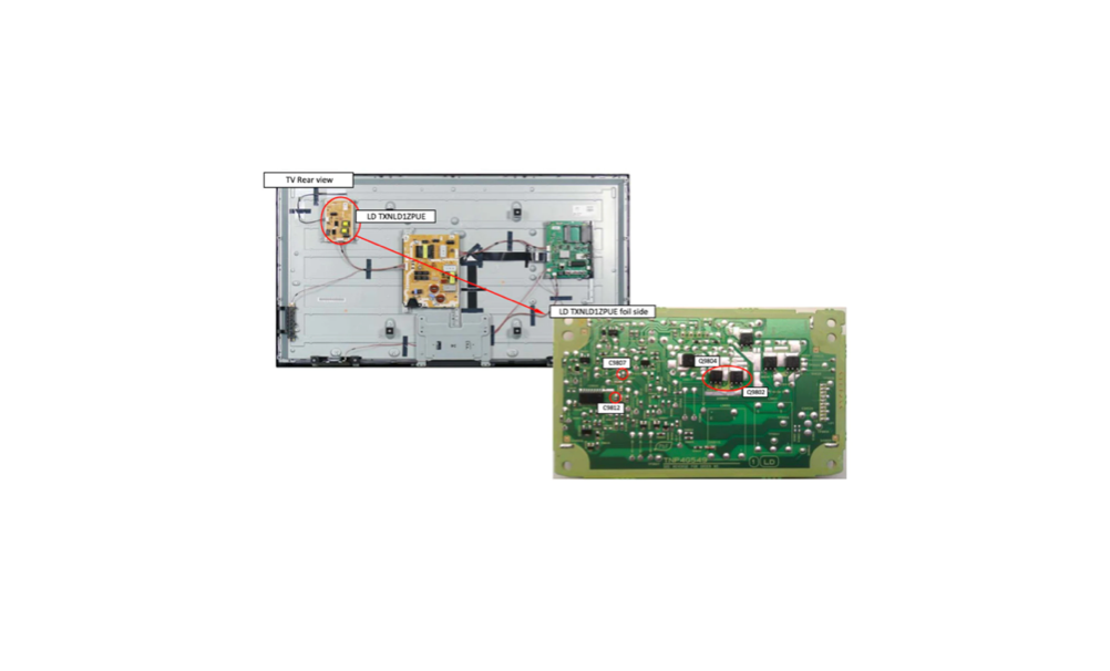 Kit Retroilluminazione LED Per Panasonic TX-L50B6E/B6B/BL6E – 12 Strisce Da 996mm, 10 LED Per Barra, 3V