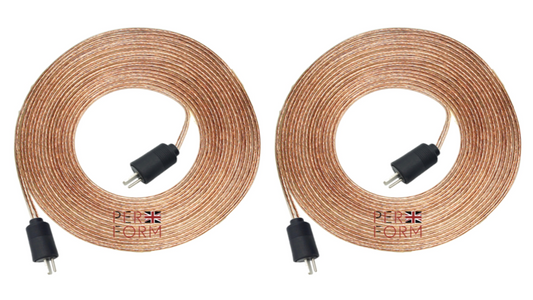 2 Pin Din Speaker Cables 5m