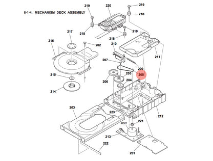 SONY BELT, 305384201, 3-053-842-01