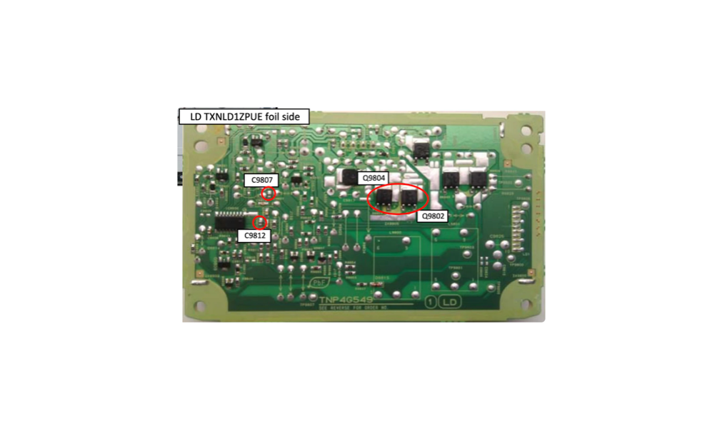 Panasonic Repair Kit TNP4G549 TXNLD1ZPUE