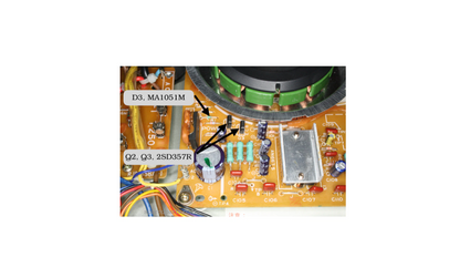 Technics SL-1200 SL-1210 Power Regulation Repair Kit
