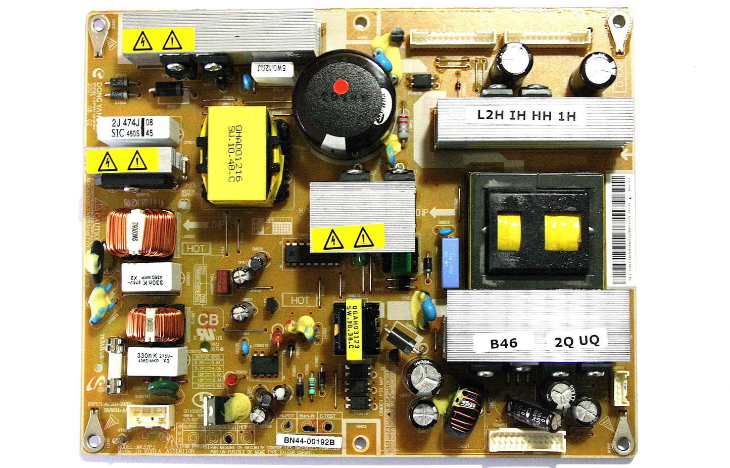 Samsung Power Supply Board BN44-00192B MK32P3