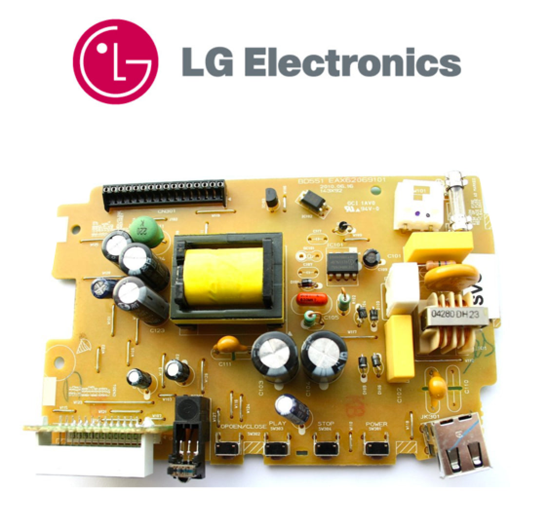 LG Power Supply PCB EBR67473711 BD550 - Spared Parts UK