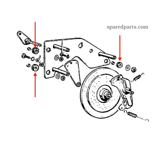 Garrard 301 401 Isolation Grommets A.43101