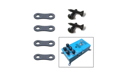 Guitar Effects Pedalboard Mounting Brackets With Screws