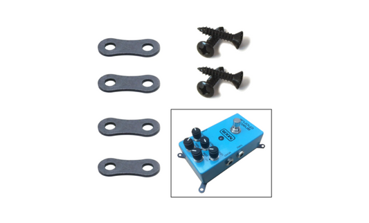 Guitar Effects Pedalboard Mounting Brackets With Screws