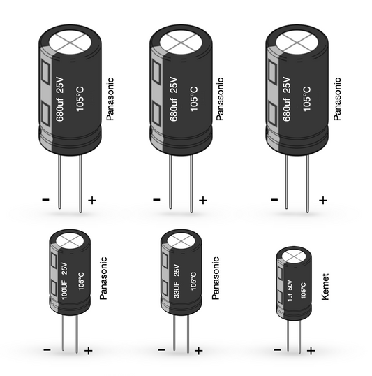 HUMAX PW1003 Power Supply Capacitor Kit